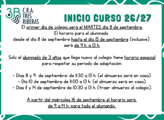 VUELTA AL COLEGIO